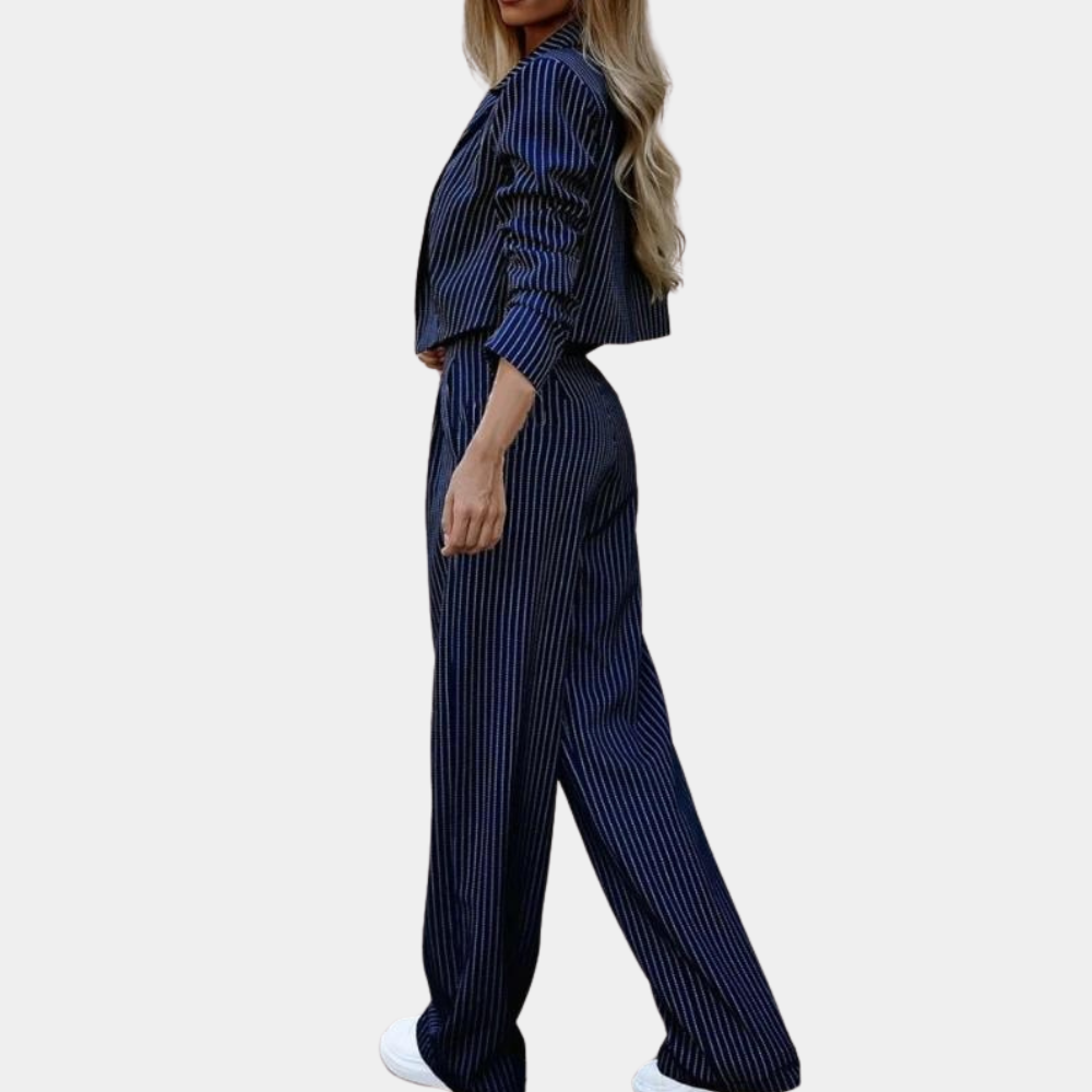 Daniella - Elegancki i szykowny dwuczęściowy zestaw dla kobiet