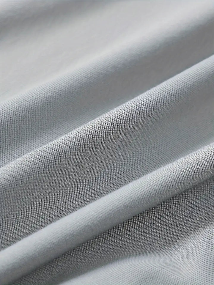 Męski stylowy t-shirt z kolorowymi wstawkami - wygodny dekolt i krótki rękaw do noszenia na co dzień