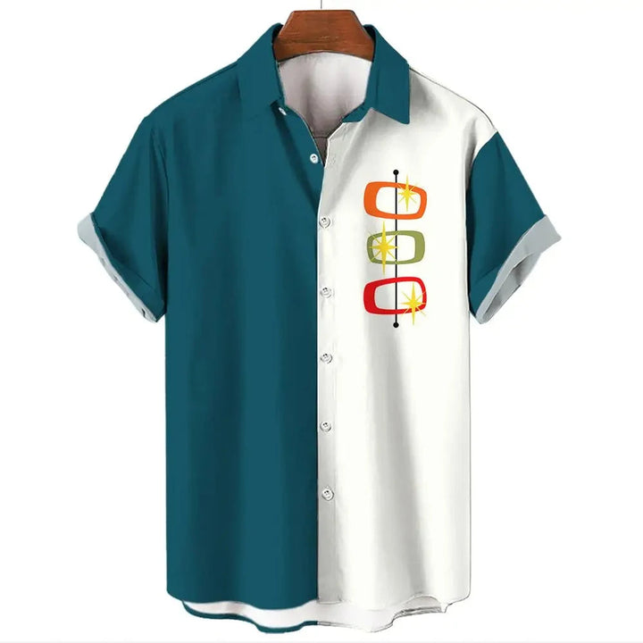 Camisa Hawaiiana Vibrante para un Estilo Relajado y Aventura