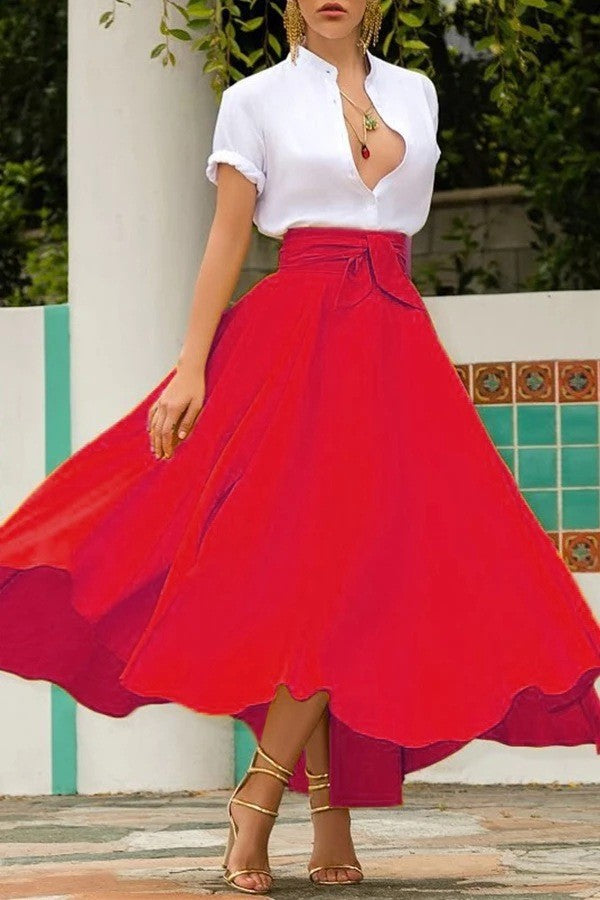 Elin Summer Skirt - Elegancka i nowoczesna spódnica męska dla kobiet
