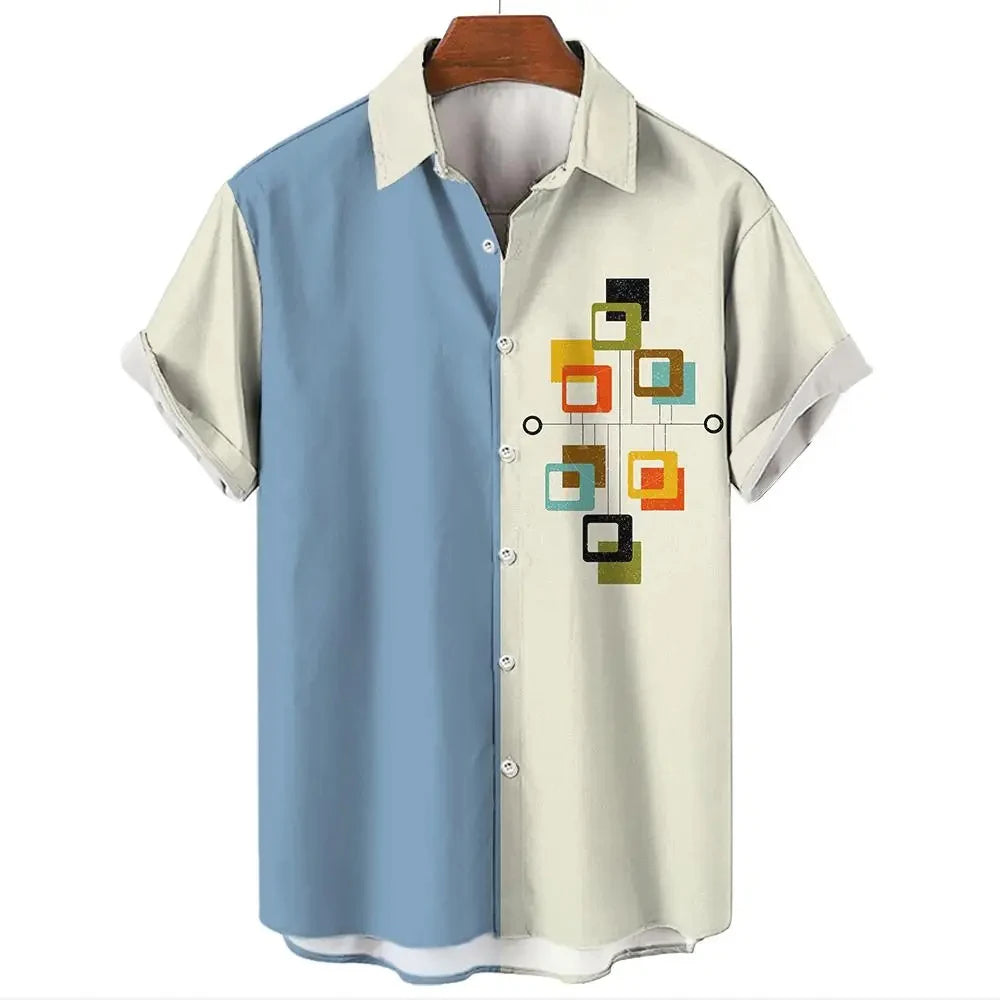 Camisa Hawaiiana Vibrante para un Estilo Relajado y Aventura
