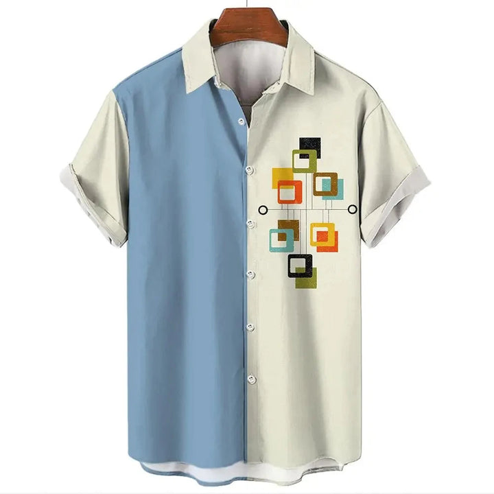 Camisa Hawaiiana Vibrante para un Estilo Relajado y Aventura