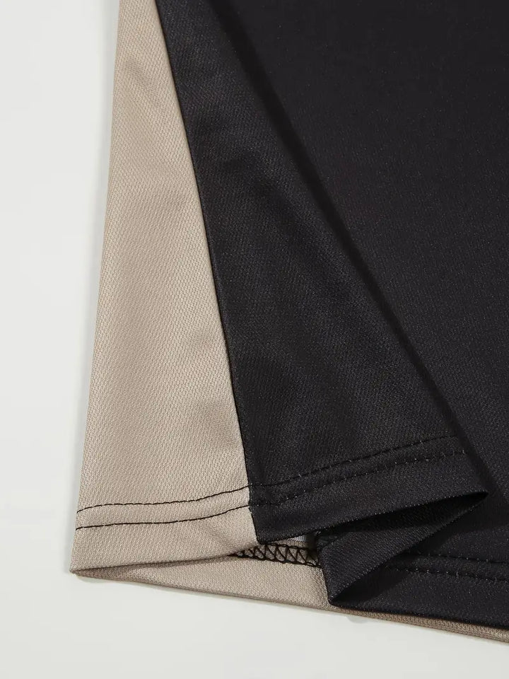 Koszulka polo dla mężczyzn - Slim Fit mit Streifenmuster - Kurzarm, casual i stilvoll