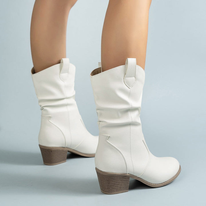 WesternCharm - Stylowe damskie buty kowbojskie w stylu retro
