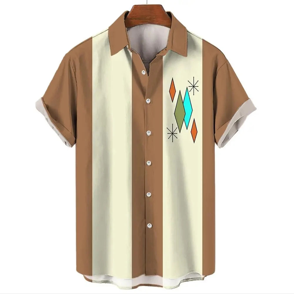 Camisa Hawaiiana Vibrante para un Estilo Relajado y Aventura