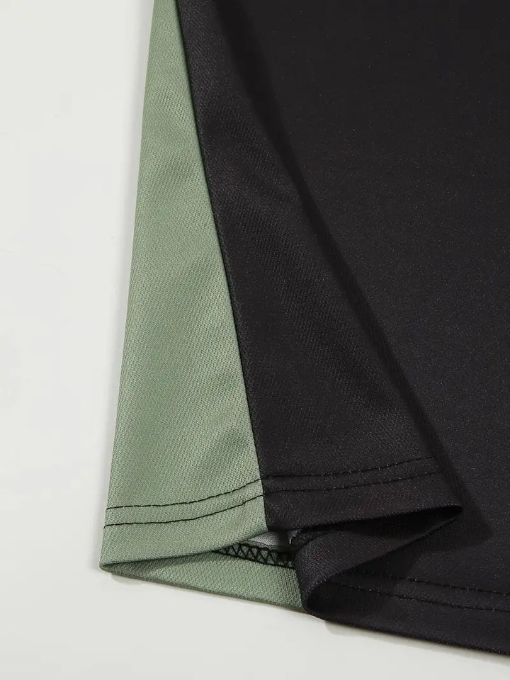 Koszulka polo dla mężczyzn - Slim Fit mit Streifenmuster - Kurzarm, casual i stilvoll