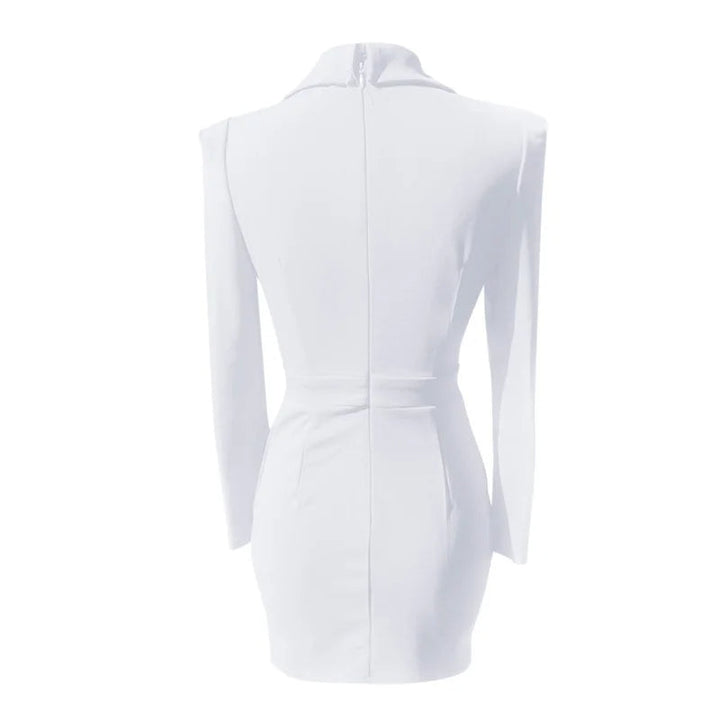 Stylowa sukienka Nova Blazer z eleganckimi detalami Reverskragen