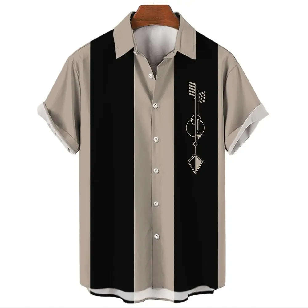 Camisa Hawaiiana Vibrante para un Estilo Relajado y Aventura