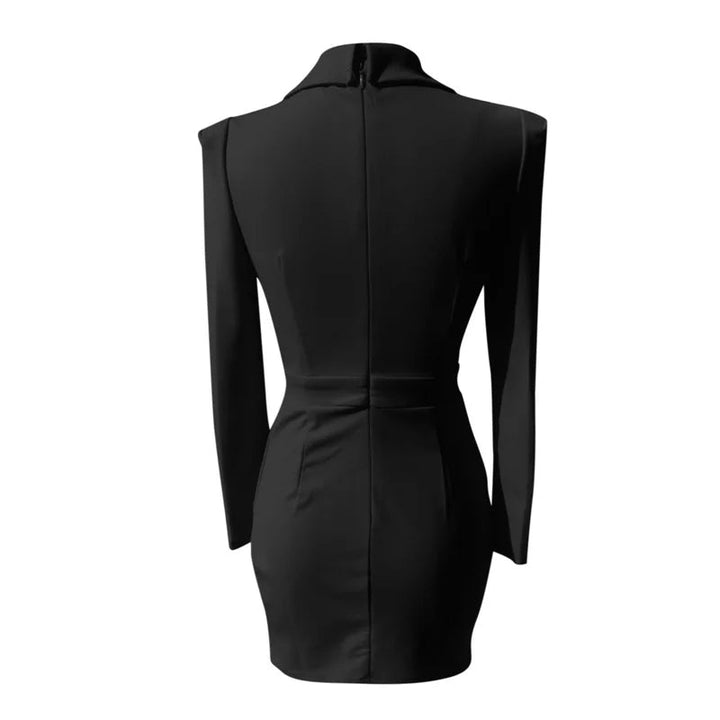 Stylowa sukienka Nova Blazer z eleganckimi detalami Reverskragen