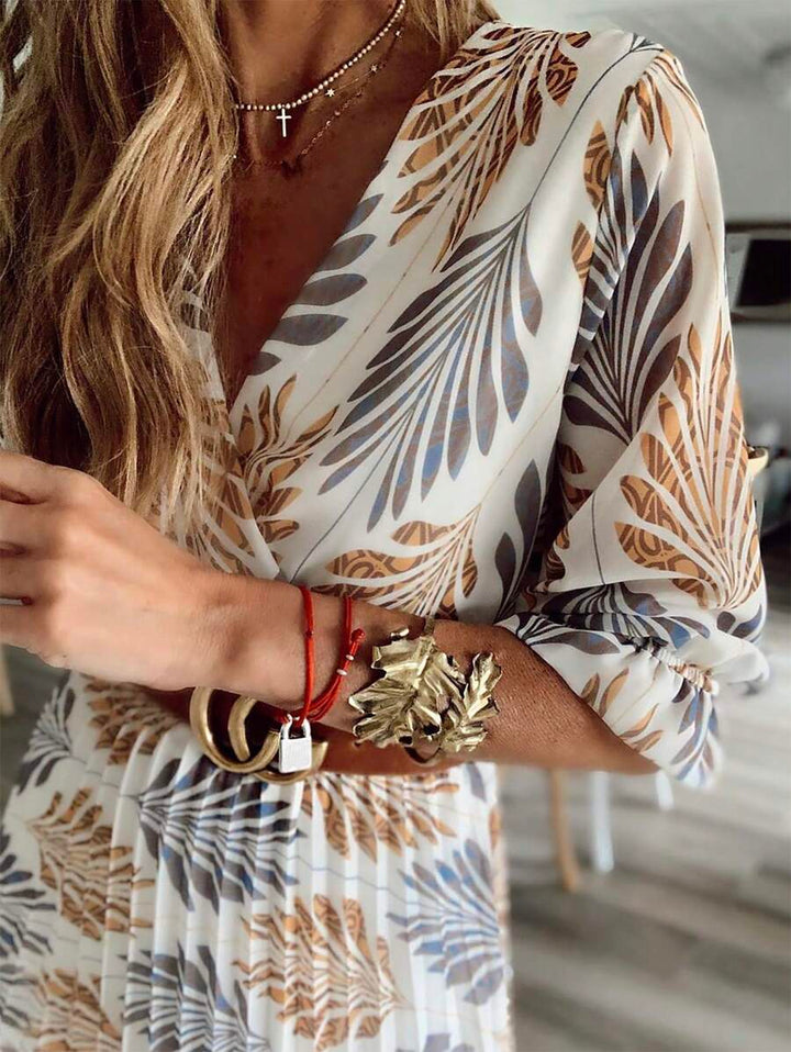 Boho Swing Maxi Dress dla kobiet - stylowa i wygodna