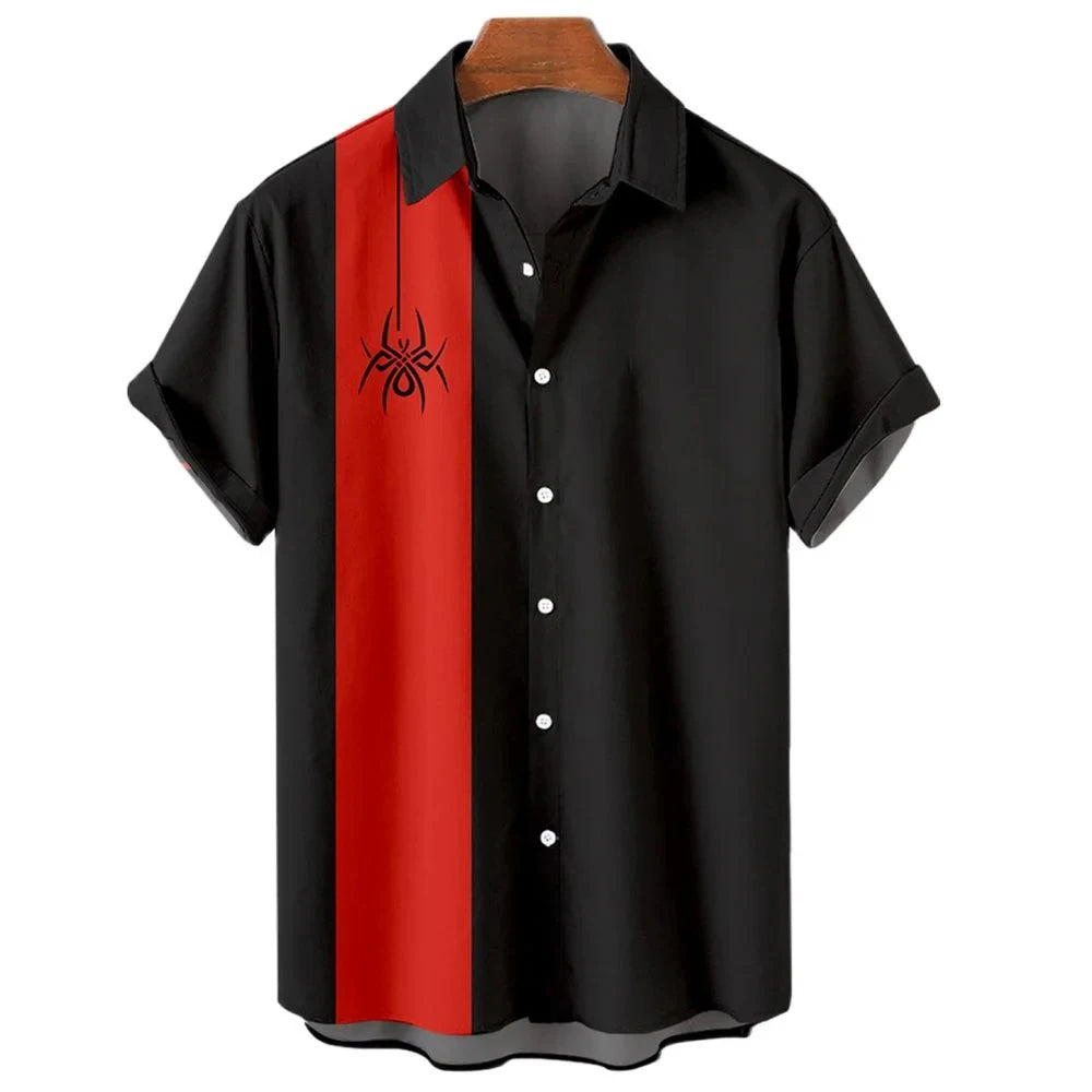 Camisa Hawaiiana Vibrante para un Estilo Relajado y Aventura
