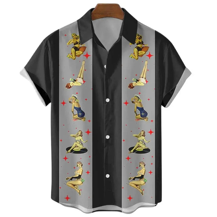 Camisa Hawaiiana Vibrante para un Estilo Relajado y Aventura