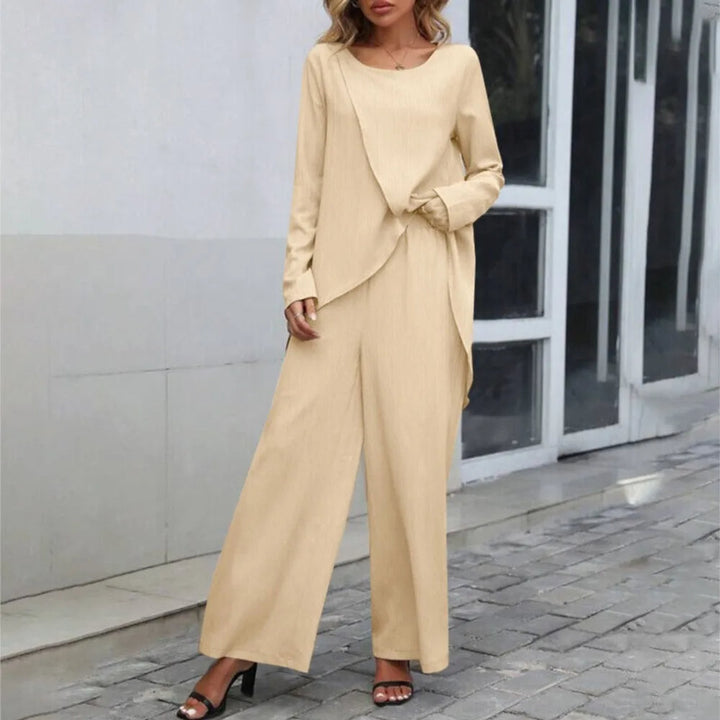 Wygodny dwuczęściowy zestaw Jana zapewniający elegancki i praktyczny styl