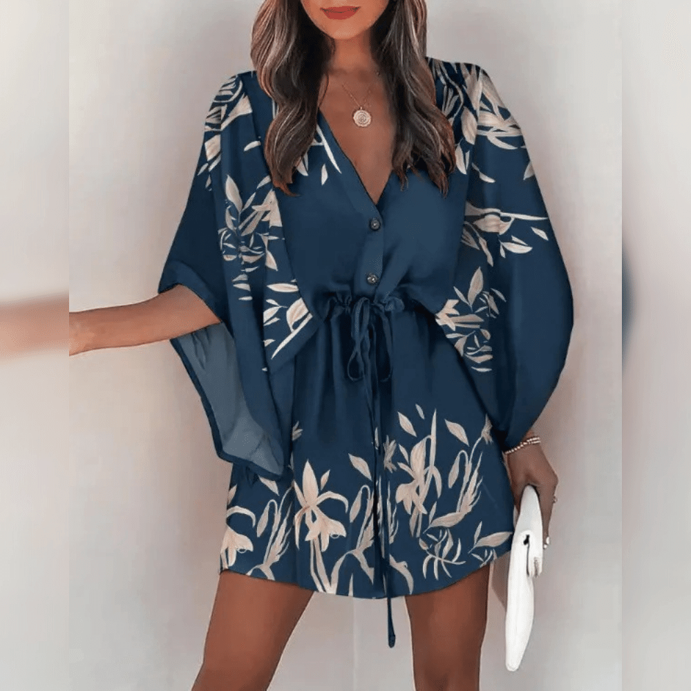 Elegant Sommerkleid - Leichtes, Atmungsaktives und Nachhaltiges Material für Ganztägigen Komfort