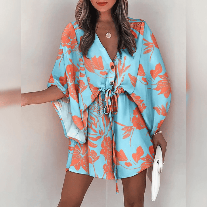 Elegant Sommerkleid - Leichtes, Atmungsaktives und Nachhaltiges Material für Ganztägigen Komfort