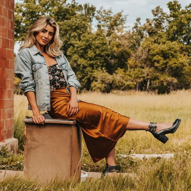 Juniper - Eleganckie czółenka damskie w stylu vintage