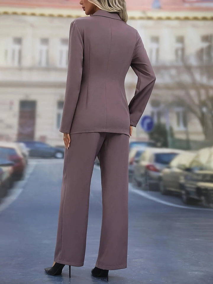Serel - Ultimate Comfort 2-częściowy damski zestaw bielizny nocnej z topem i spodniami