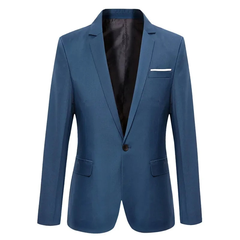 Ethan - Nowoczesna i elegancka marynarka męska Slim Fit zapewniająca doskonały wygląd