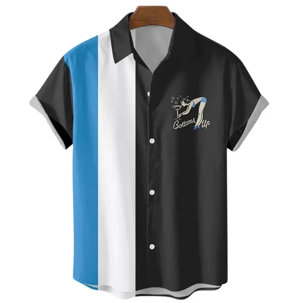 Camisa Hawaiiana Vibrante para un Estilo Relajado y Aventura