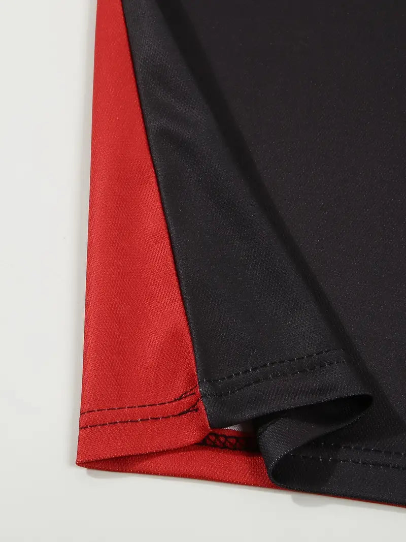 Koszulka polo dla mężczyzn - Slim Fit mit Streifenmuster - Kurzarm, casual i stilvoll