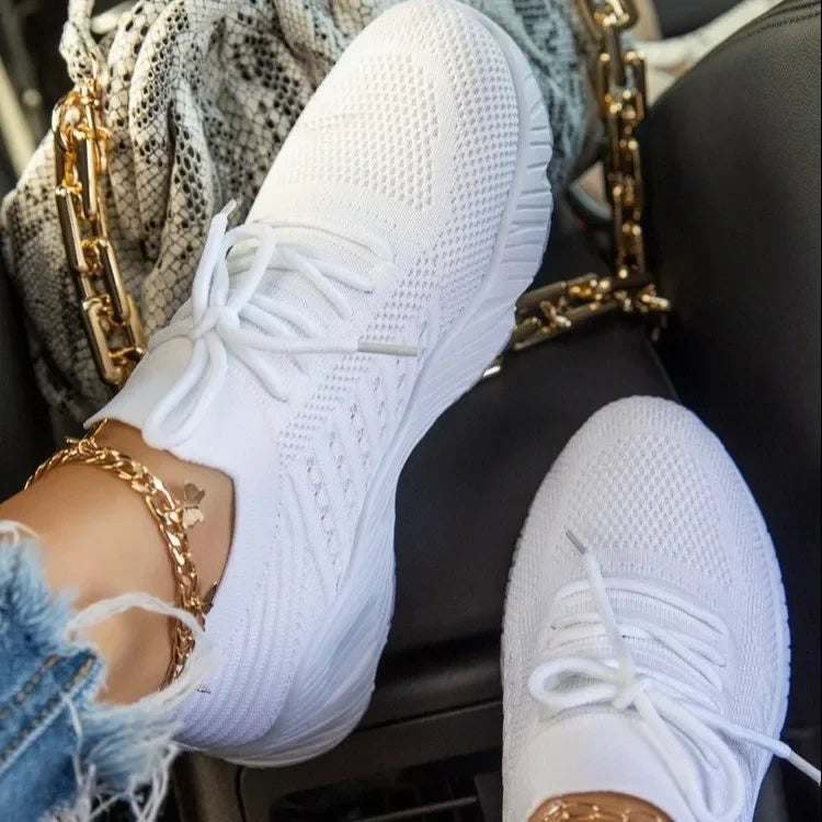 AirStride - Eleganckie i oddychające sneakersy z siateczki dla kobiet