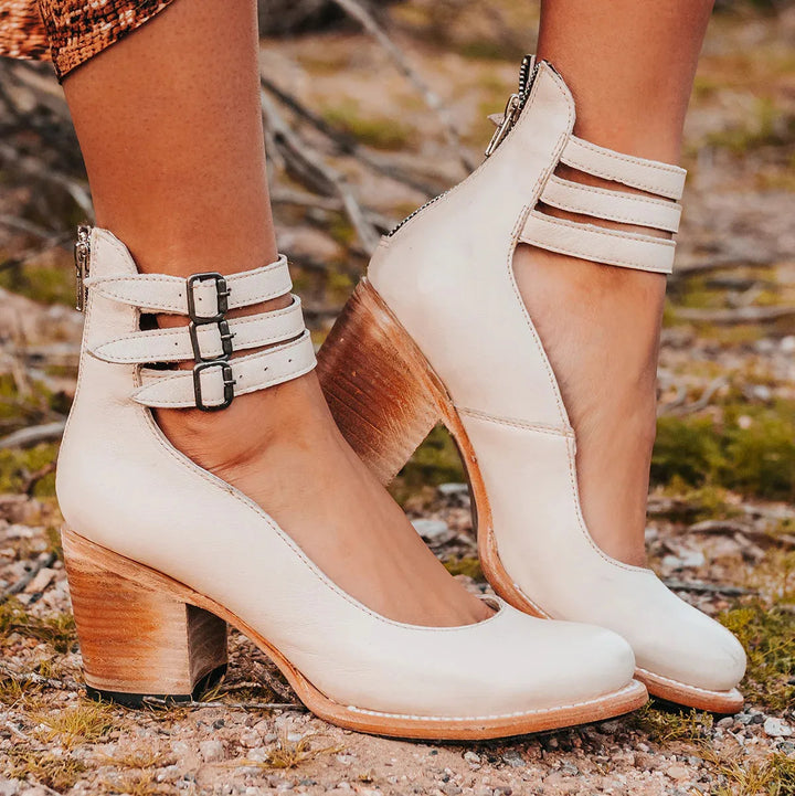 Juniper - Eleganckie czółenka damskie w stylu vintage