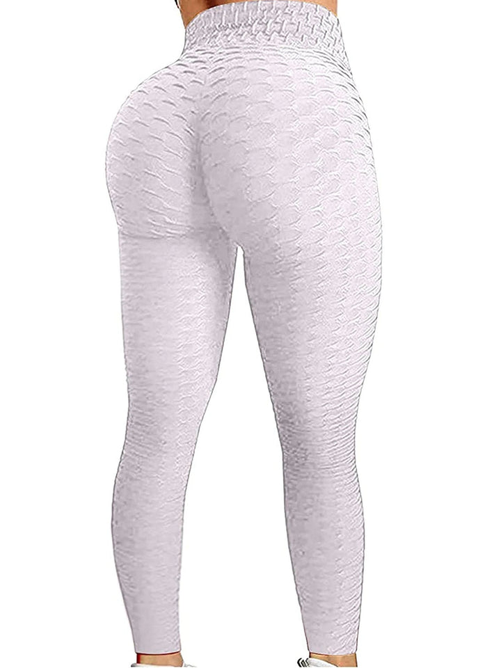 Legginsy fitness o wysokim kroju zapewniające doskonałe pompki