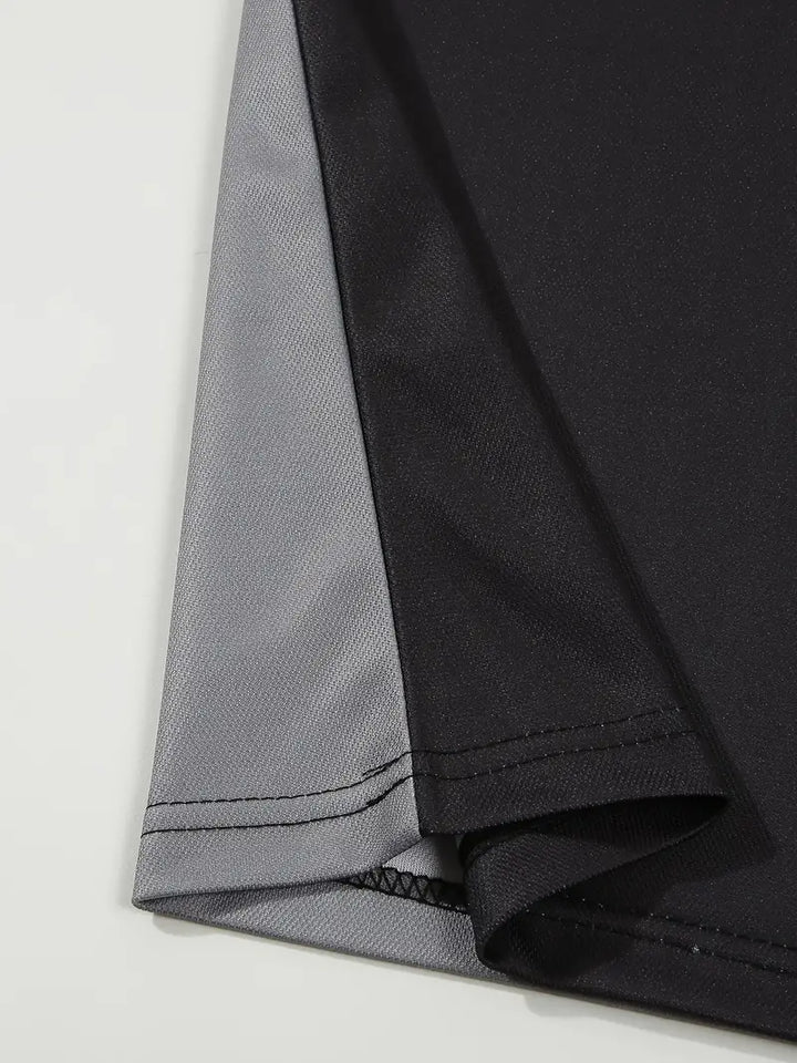 Koszulka polo dla mężczyzn - Slim Fit mit Streifenmuster - Kurzarm, casual i stilvoll