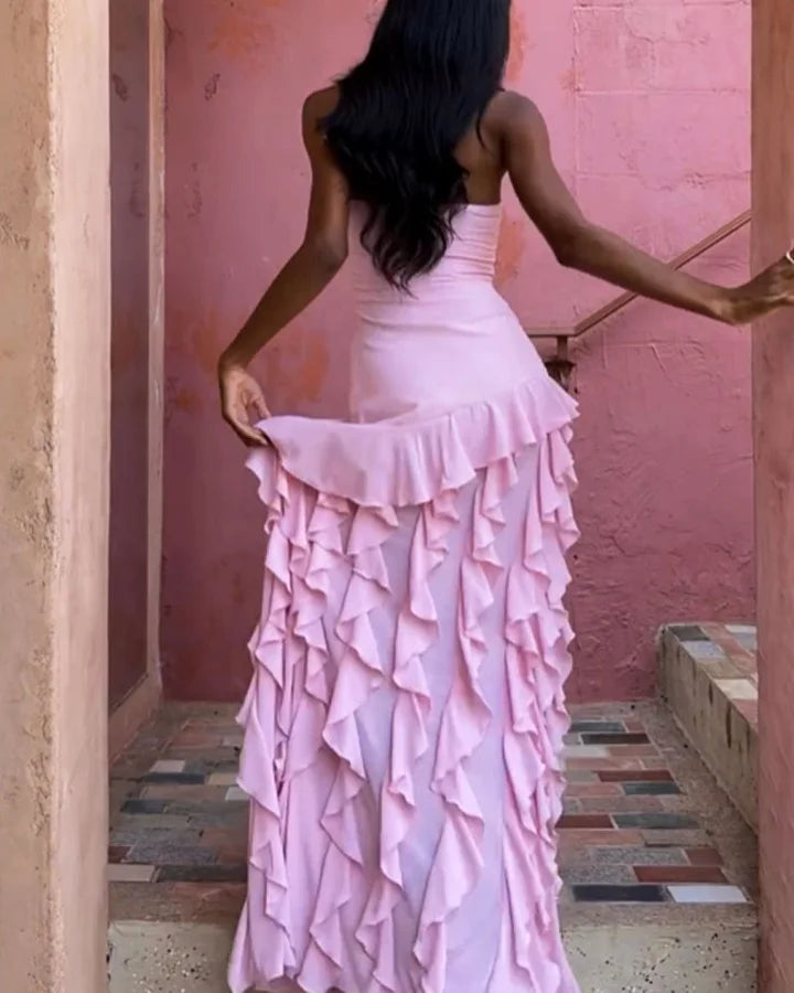 Chic Women's Long Sleeve Summer Dress - Stylish, Casual, and Breezy for Warm Days