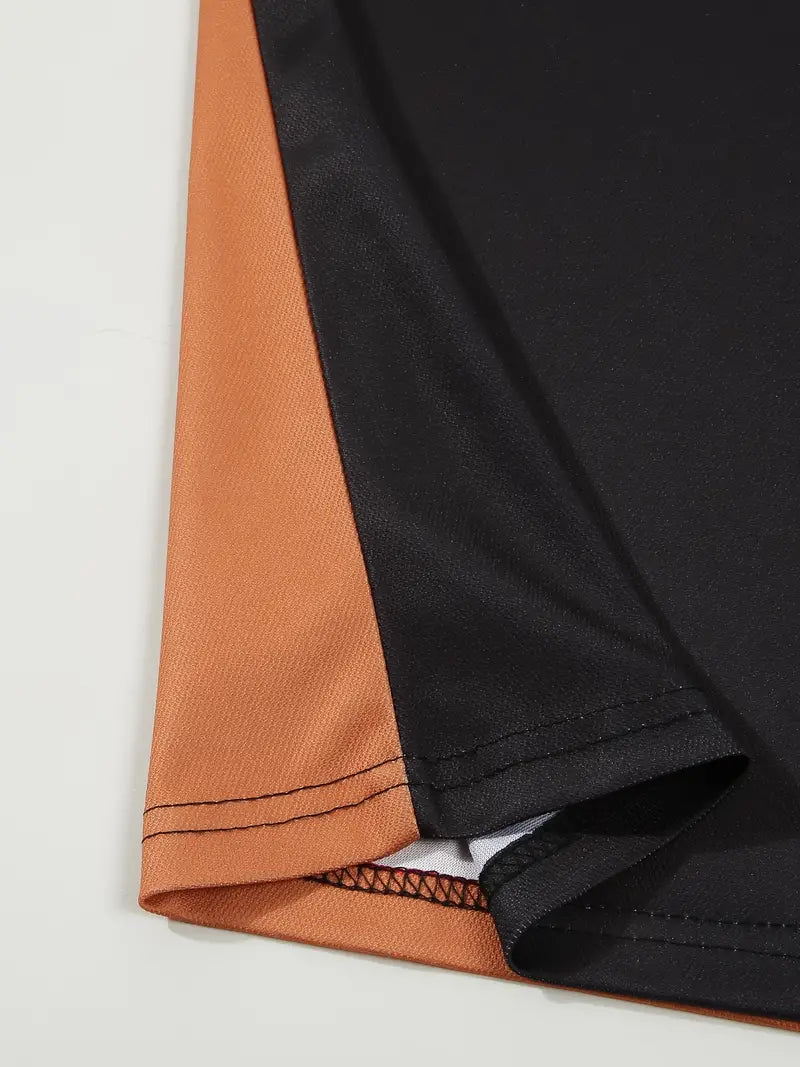 Koszulka polo dla mężczyzn - Slim Fit mit Streifenmuster - Kurzarm, casual i stilvoll