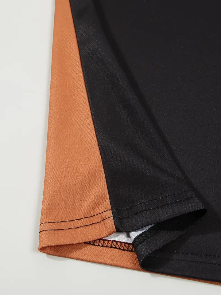 Koszulka polo dla mężczyzn - Slim Fit mit Streifenmuster - Kurzarm, casual i stilvoll