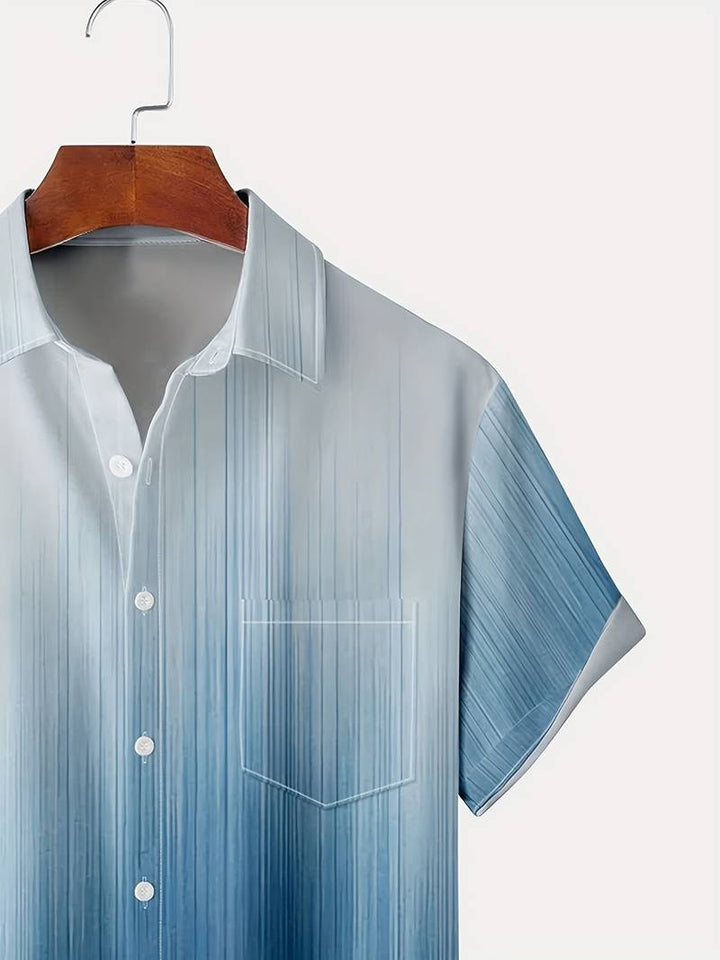 Męska kamizelka z botkami o zdegradowanej konstrukcji - krótka manga i regulacja - lekka i przezroczysta