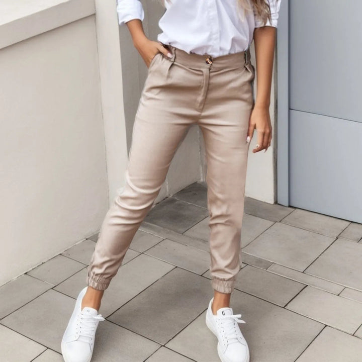Rivka - Eleganckie i stylowe spodnie damskie slimfit zapewniające idealne dopasowanie