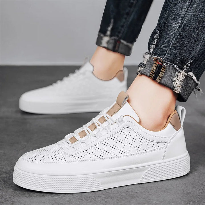 Luksusowe skórzane sneakersy UrbanStride dla mężczyzn - stylowy i wygodny design