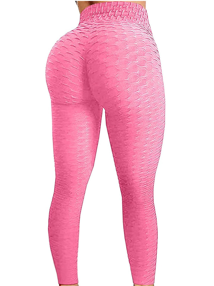 Legginsy fitness o wysokim kroju zapewniające doskonałe pompki