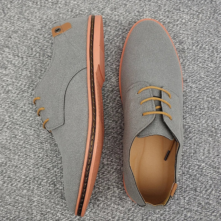 Elegante ClassicStep Suède Leren Oxford heren schoenen voor een stijlvolle uitstraling