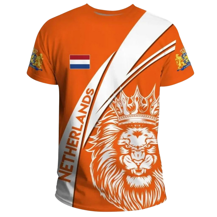 T-shirt męski z limitowanej edycji na Dzień Króla - świętuj królewskie święto w dobrym stylu