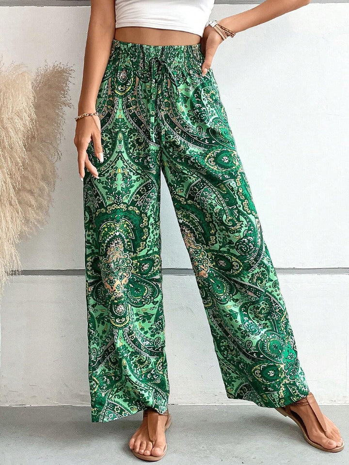 Solana - luźne spodnie w stylu boho dla swobodnego i ekscentrycznego wyglądu