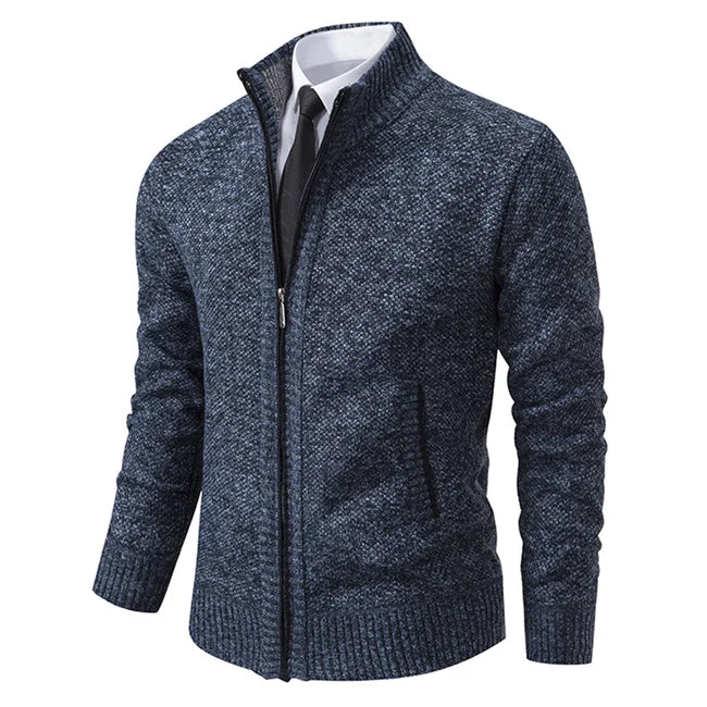 Niezwykle wygodny sweter z dzianiny Blaise™ w stylu smart-casual