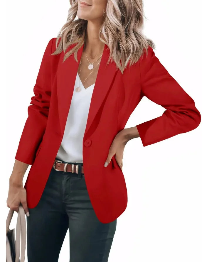 Serinne - Stylowa marynarka damska z eleganckim wzorem w stylu vintage