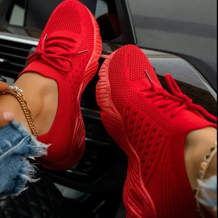 AirStride - Eleganckie i oddychające sneakersy z siateczki dla kobiet