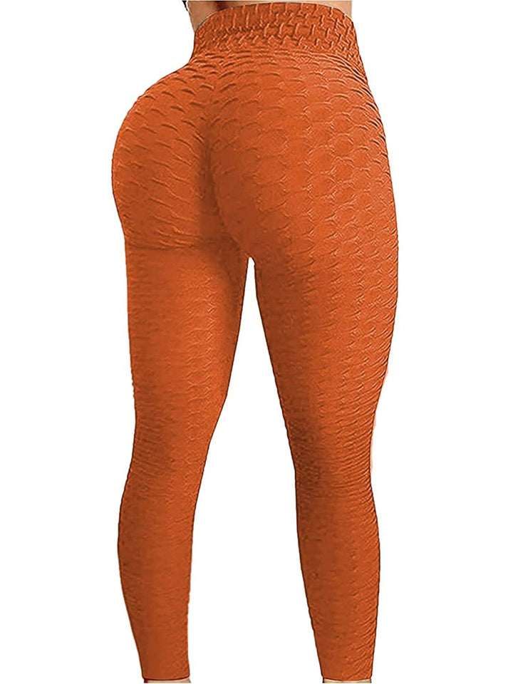 Legginsy fitness o wysokim kroju zapewniające doskonałe pompki