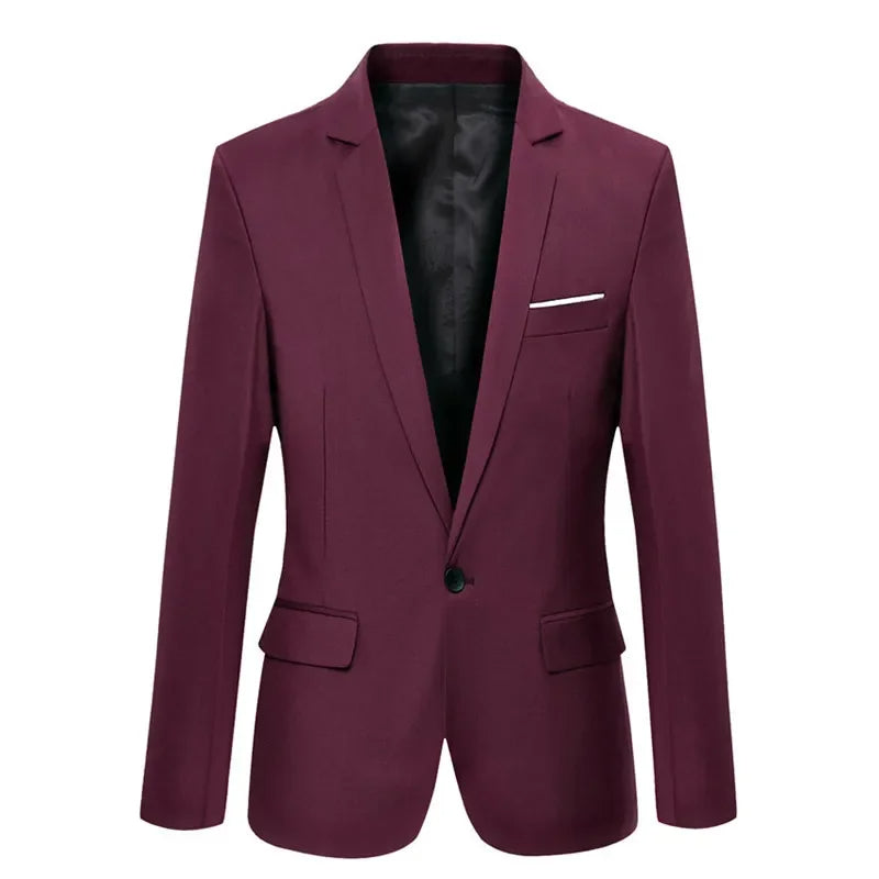 Ethan - Nowoczesna i elegancka marynarka męska Slim Fit zapewniająca doskonały wygląd