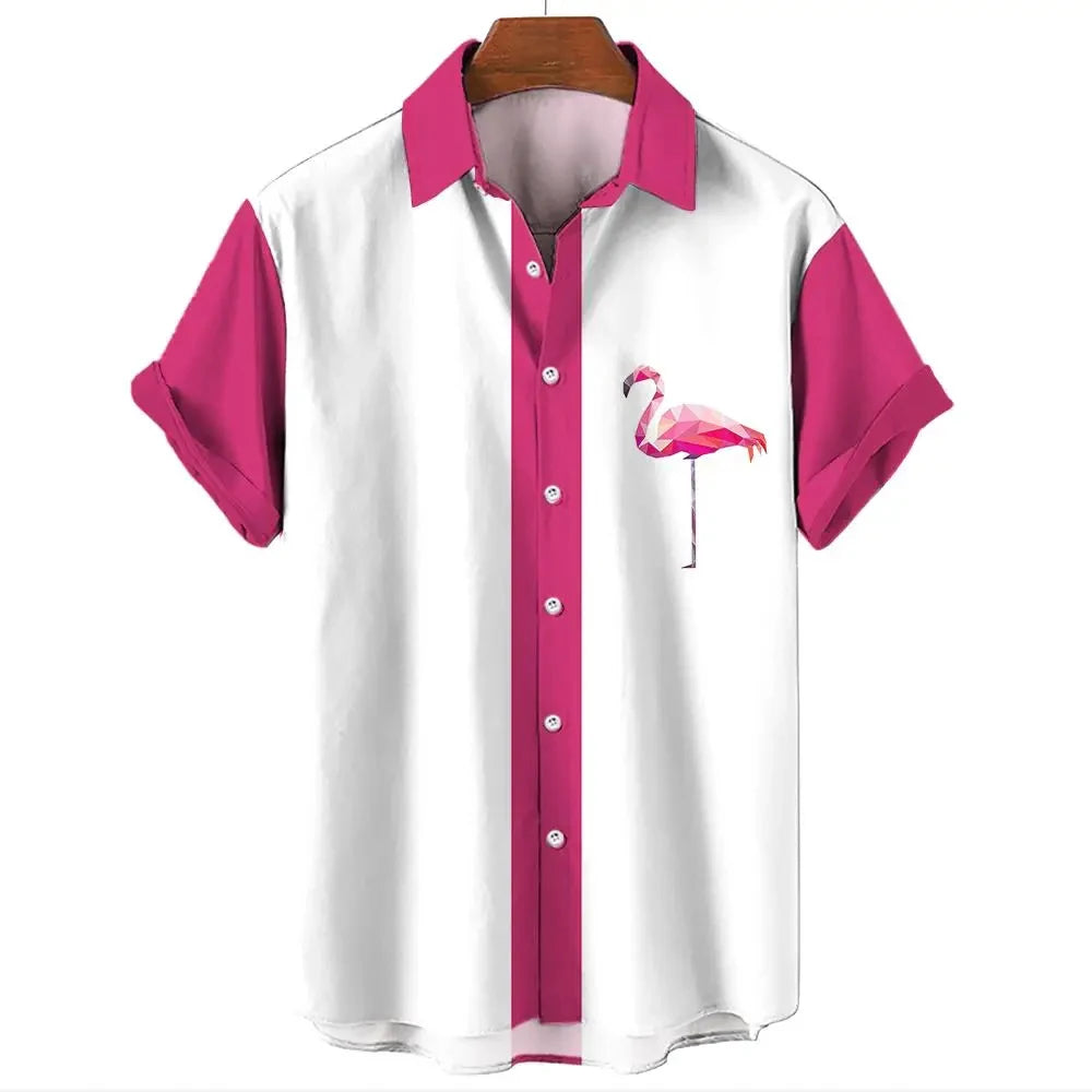 Camisa Hawaiiana Vibrante para un Estilo Relajado y Aventura