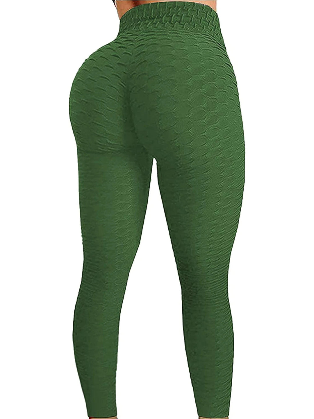 Legginsy fitness o wysokim kroju zapewniające doskonałe pompki