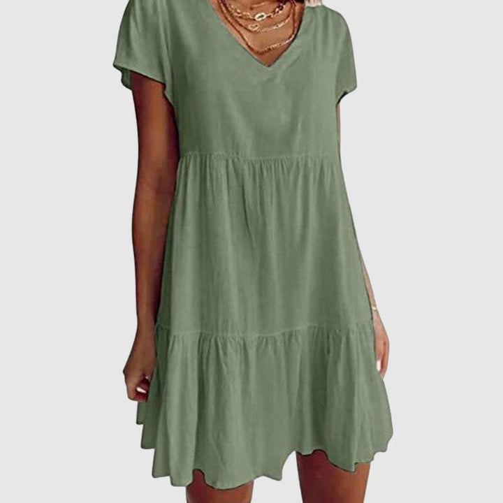 Odzież damska w dużych rozmiarach - Szlafrok z eleganckimi mankietami