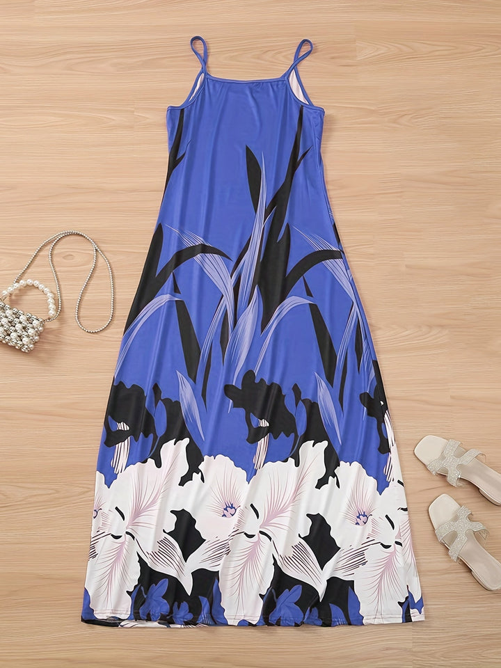 Dreamy Floral Spaghetti Strap Dress for Women - Perfect for Every Season