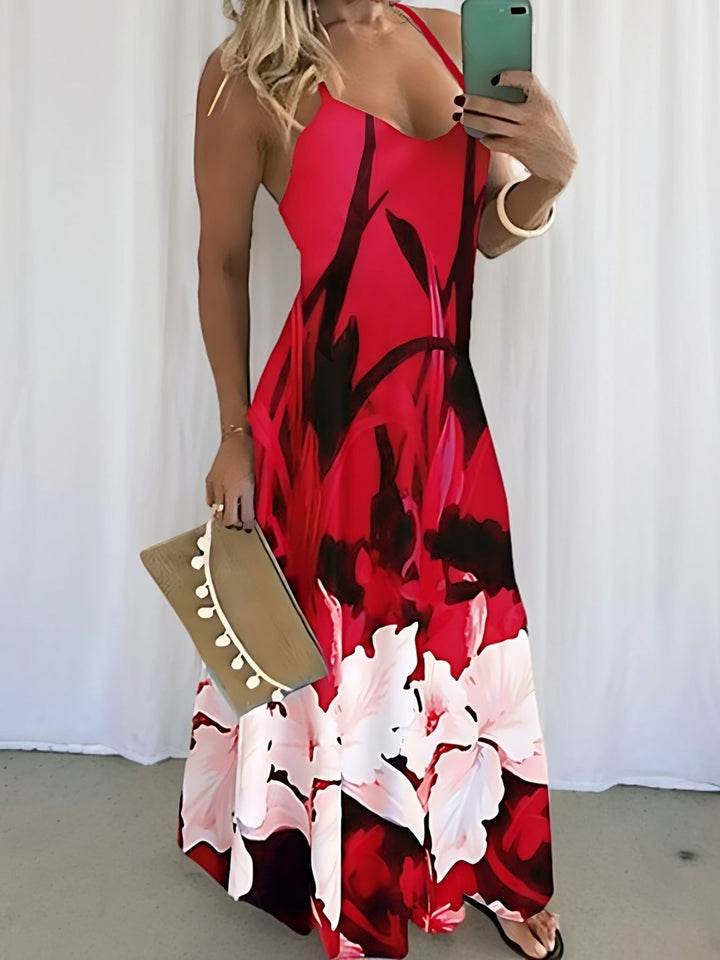 Dreamy Floral Spaghetti Strap Dress for Women - Perfect for Every Season