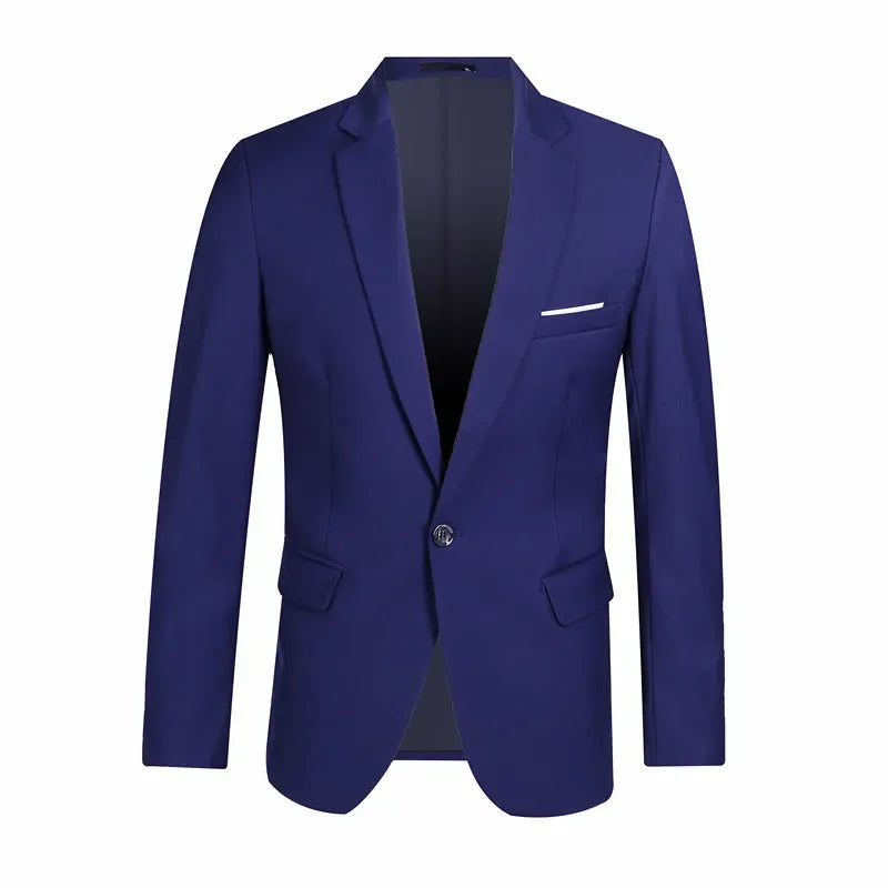 Ethan - Nowoczesna i elegancka marynarka męska Slim Fit zapewniająca doskonały wygląd