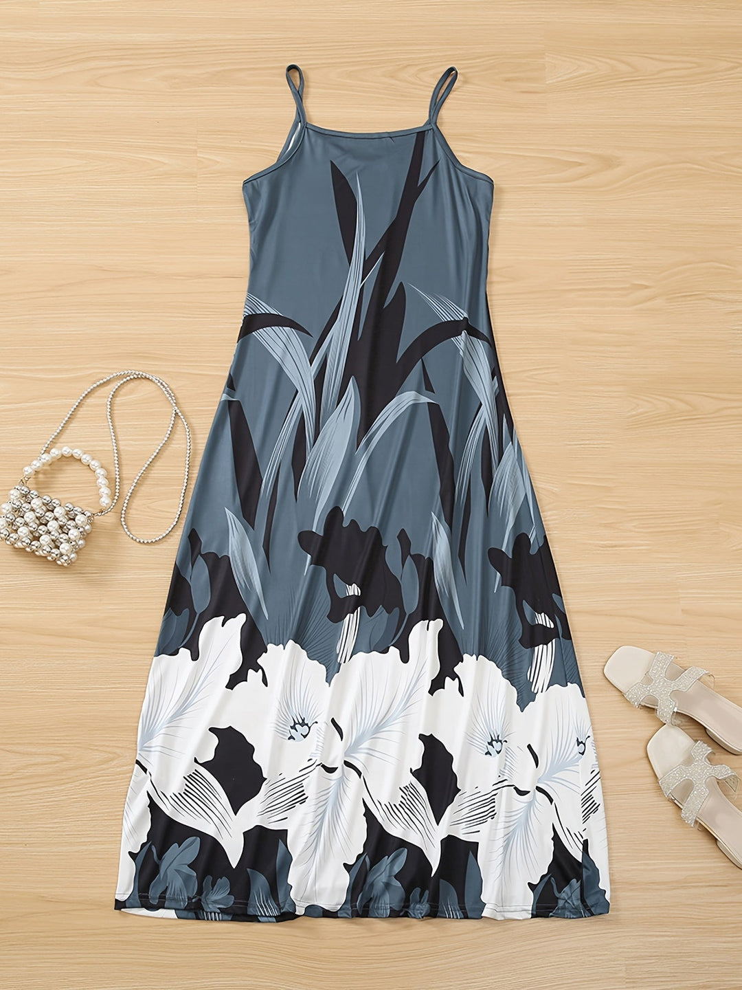 Dreamy Floral Spaghetti Strap Dress for Women - Perfect for Every Season